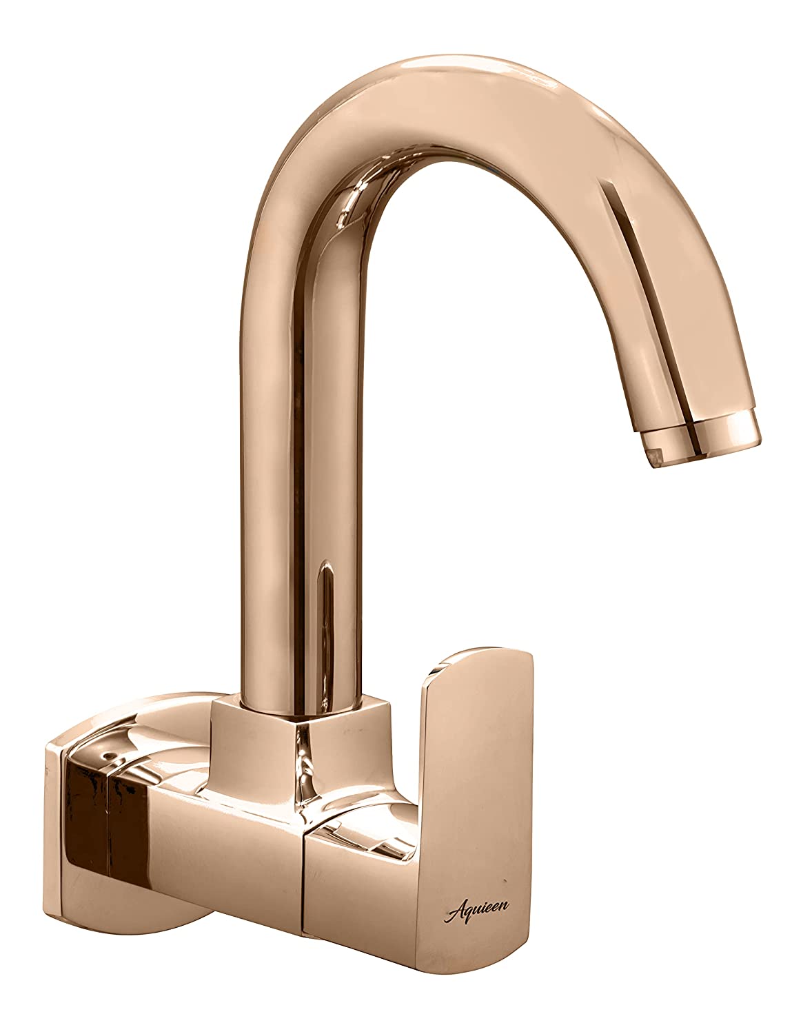 Aquieen Zura Wall Mounted Sink Cock Entice PVD Finish (Rose Gold)