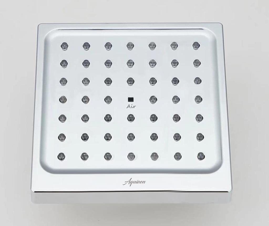 Aquieen ABS Air Shower 5" x 5"" Square Shower Head