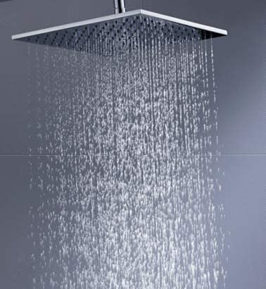 Aquieen SS 304 Grade Rain Overhead Shower (16 x 16")
