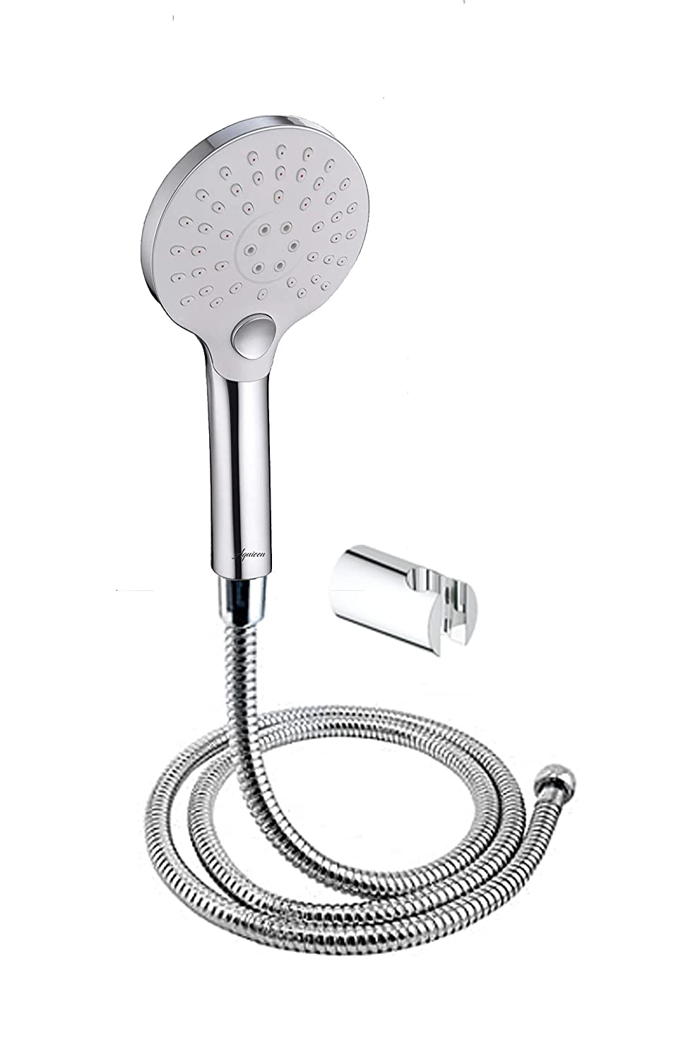 Aquieen 3 Function Auto Clean Hand Shower Set with 1.5 meter Shower Tube & Wall Hook (Self Clean Hand Shower)