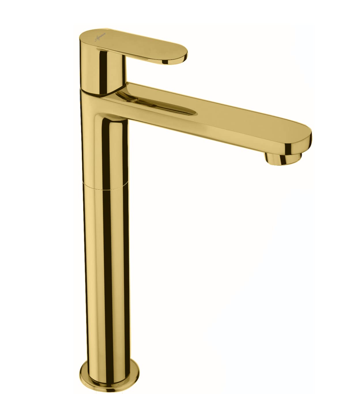 Aquieen Extended Body Pillar Cock Cuff (PVD Gold)