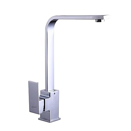 Aquieen Pull Out Kitchen Sink Mixer with Connecting Hoses Ove (Brushed SS)
