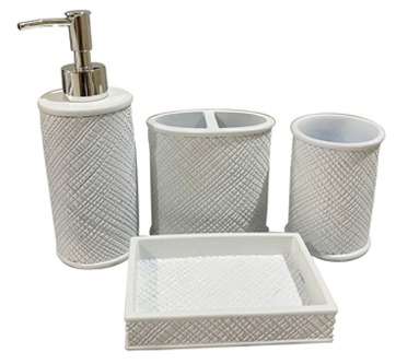 Bath Set - Linen White