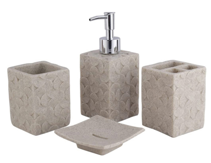 Bath Set - Raven Beige