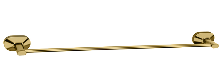 Aquieen Compel Series Towel Rod for Bathroom Gold 24" (Cuff Gold)