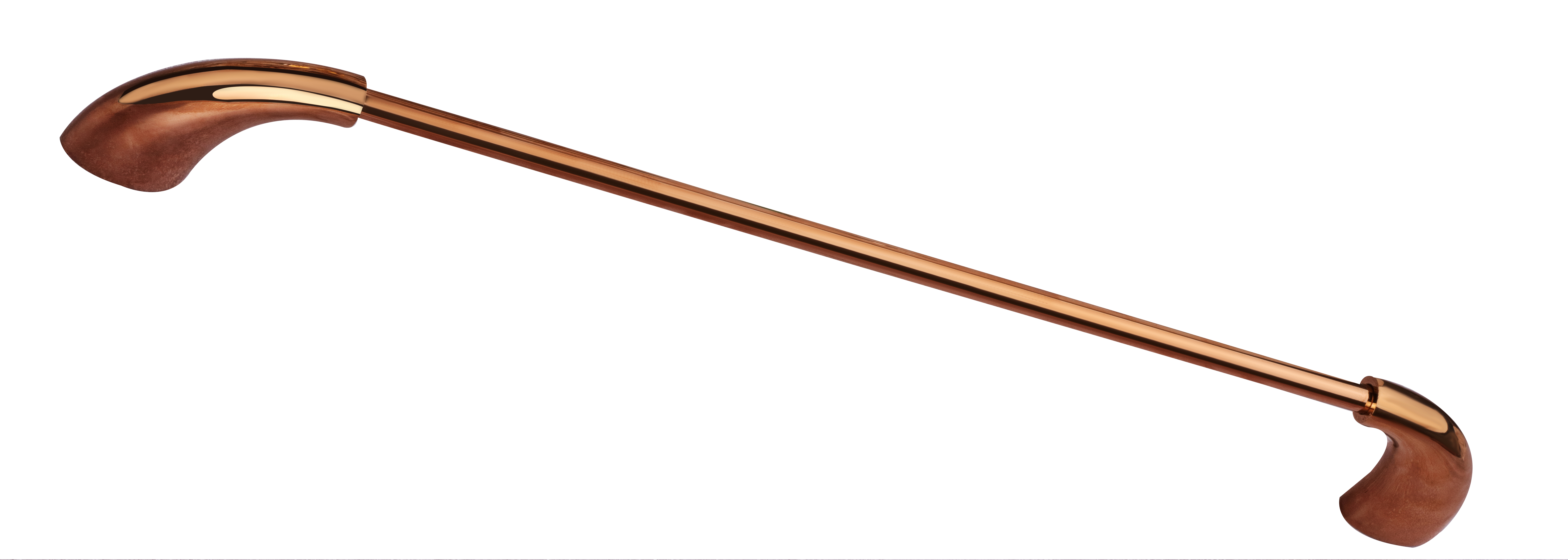 Aquieen Entice Wall Mounted Towel Rod 24" (Rose Gold)