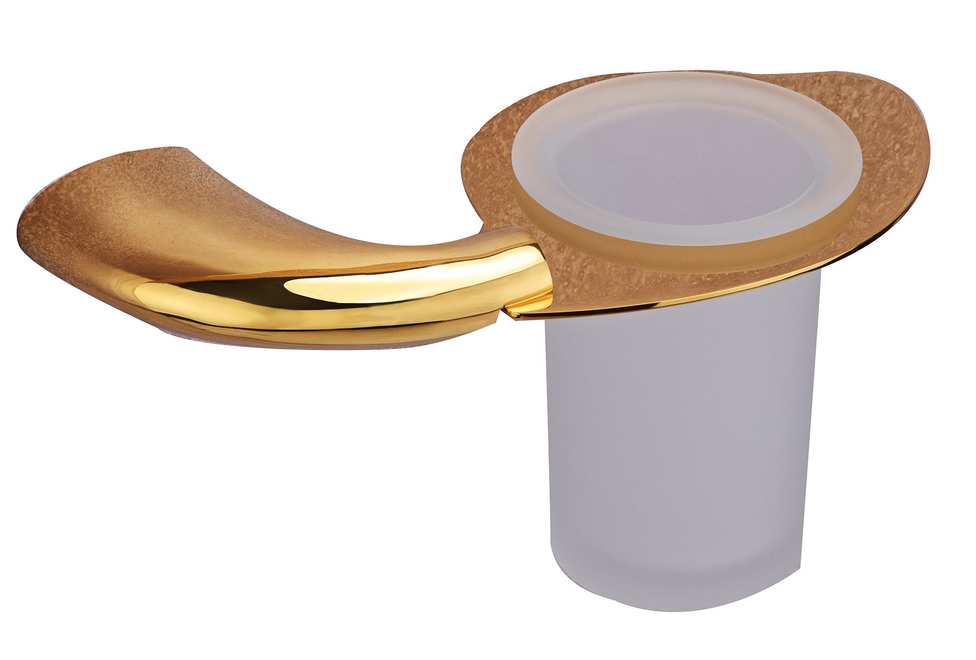 Aquieen Wall Mounted Tumbler Holder (Gold)