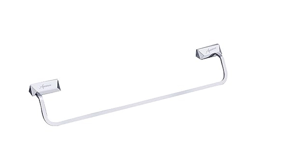 Aquieen Zura Wall Mounted Towel Rod 24" Brass - Chrome