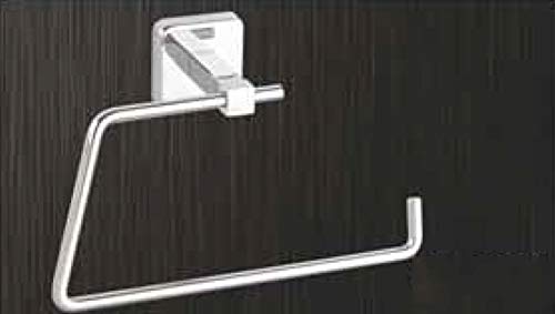 Aquieen Wall Mounted Towel Ring for Hand Towel Grade AISI SS 304 Napkin Ring Blanco - H (Chrome)