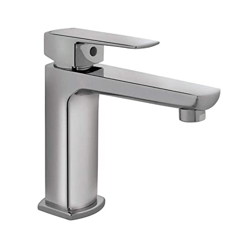 Aquieen Hot & Cold Wash Basin Mixer Tap Single Lever Basin Mixer Zura - Short (Zura)